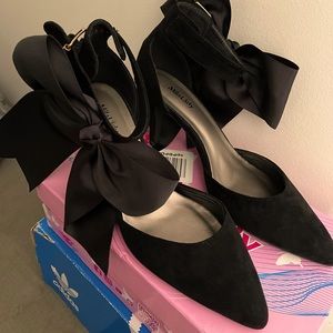 BRAND NEW Bow Ankle Strap Heels *Worn 1X*